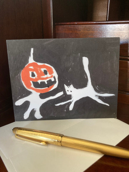 Caspar With Pumpkinhead