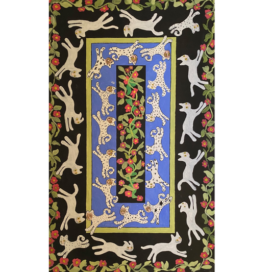 Cats In The Garden Wrapping Paper